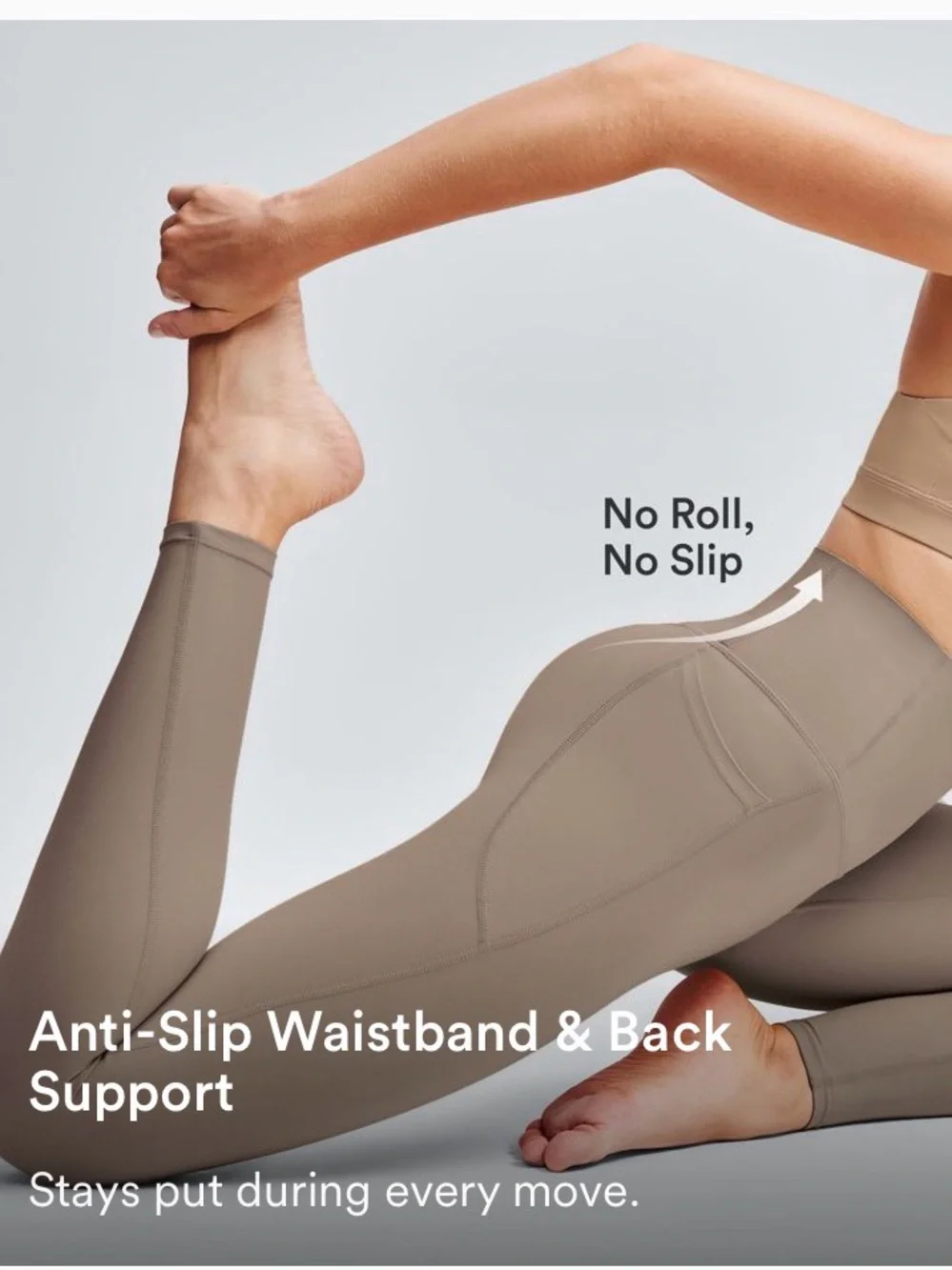 NWOT Halara UltraSculpt™ High Waisted Tummy Control Pocket Shaping 7/8 Leggings - Picture 6 of 9